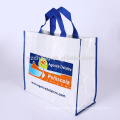Eco выдвиженческий прокатанный полипропиленом сплетенный PP мешок tote покупкы бакалеи для супермаркета